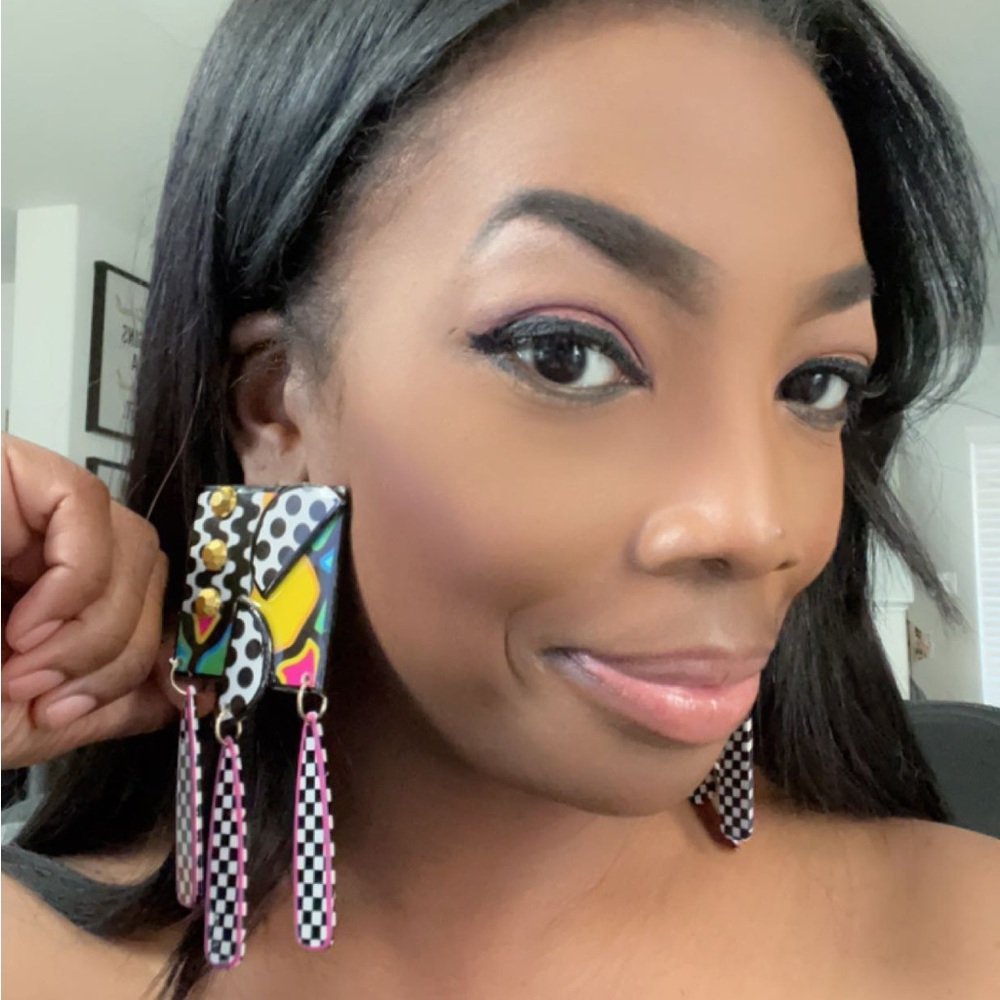 Handmade earrings - Picture 3 of 3